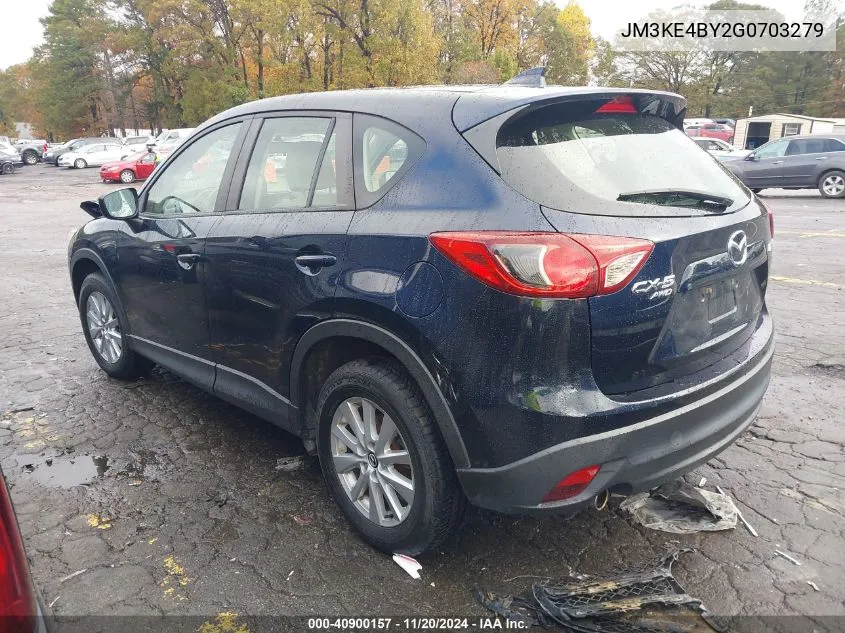 2016 Mazda Cx-5 Sport VIN: JM3KE4BY2G0703279 Lot: 40900157