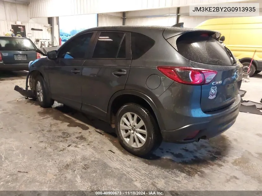 2016 Mazda Cx-5 Sport VIN: JM3KE2BY2G0913935 Lot: 40900673