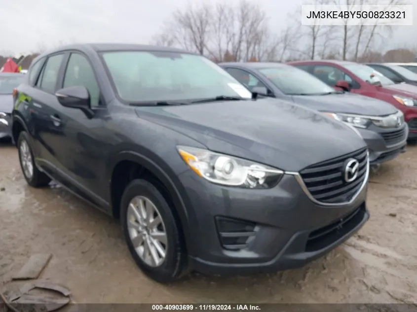 2016 Mazda Cx-5 Sport VIN: JM3KE4BY5G0823321 Lot: 40903699