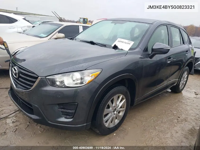 2016 Mazda Cx-5 Sport VIN: JM3KE4BY5G0823321 Lot: 40903699