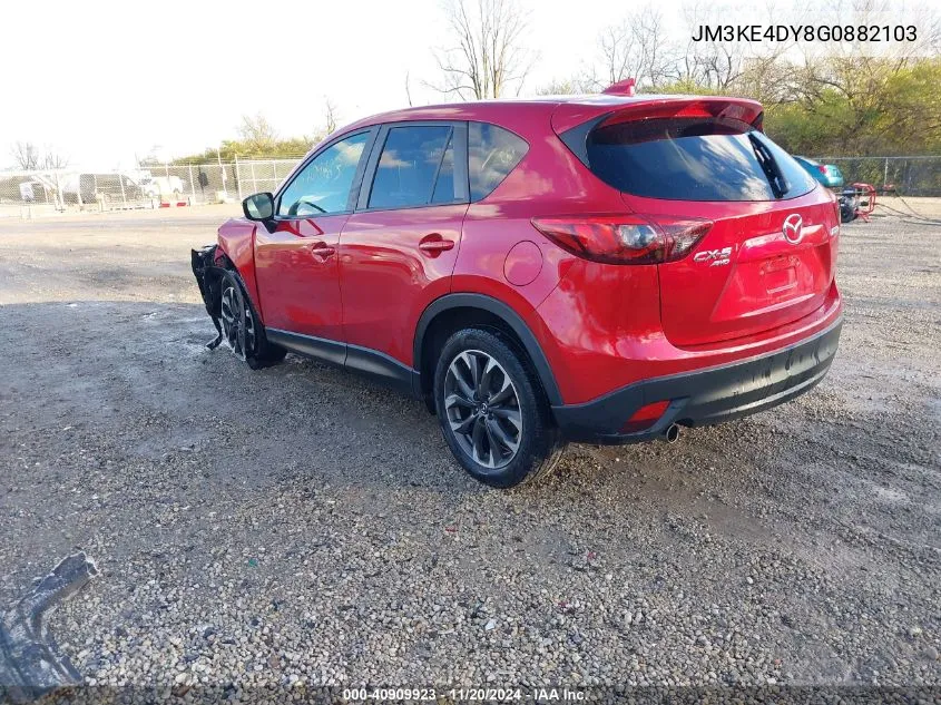 2016 Mazda Cx-5 Grand Touring VIN: JM3KE4DY8G0882103 Lot: 40909923