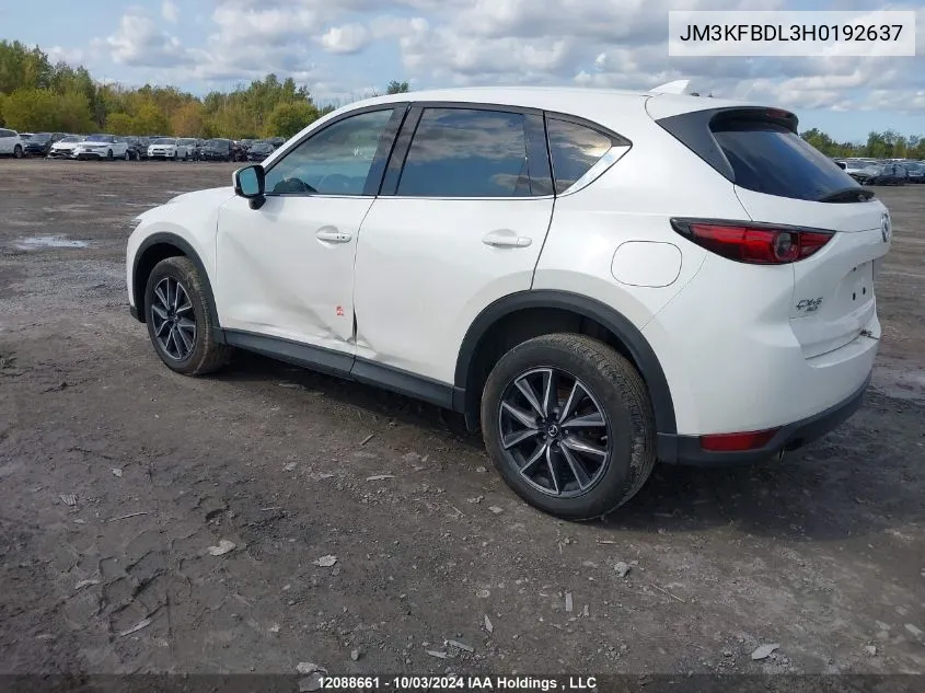 JM3KFBDL3H0192637 2017 Mazda Cx-5