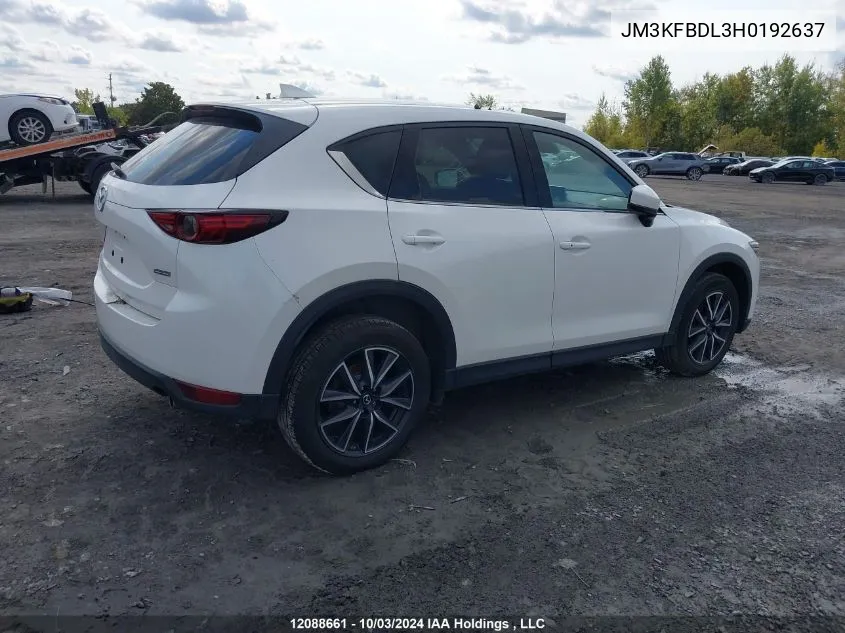 JM3KFBDL3H0192637 2017 Mazda Cx-5