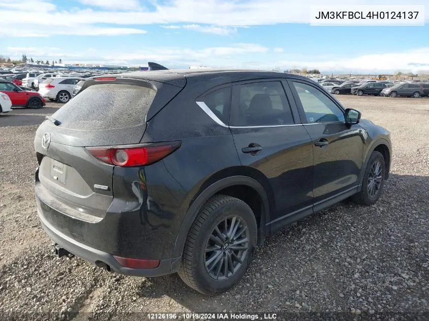 2017 Mazda Cx-5 VIN: JM3KFBCL4H0124137 Lot: 12126196