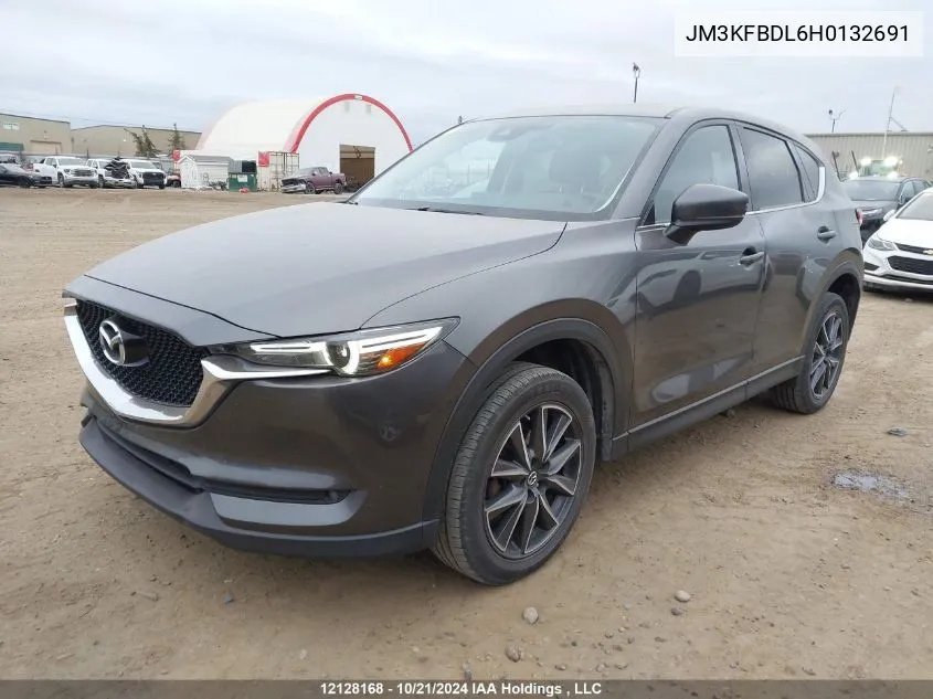 2017 Mazda Cx-5 VIN: JM3KFBDL6H0132691 Lot: 12128168