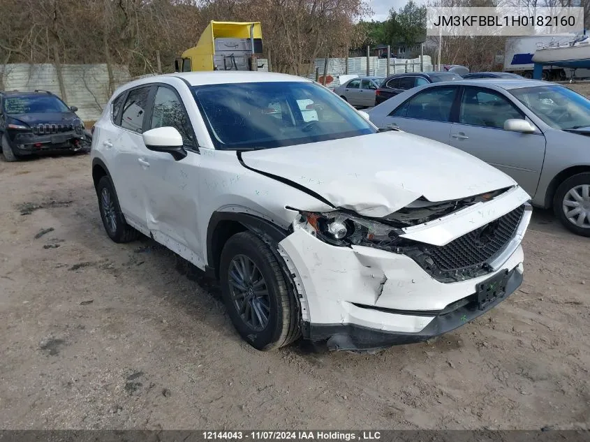 2017 Mazda Cx-5 VIN: JM3KFBBL1H0182160 Lot: 12144043