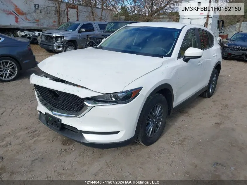 2017 Mazda Cx-5 VIN: JM3KFBBL1H0182160 Lot: 12144043