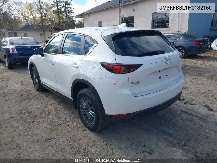 2017 Mazda Cx-5 VIN: JM3KFBBL1H0182160 Lot: 12144043