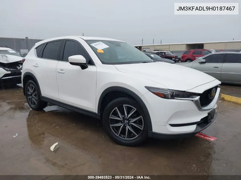 2017 Mazda Cx-5 Grand Touring VIN: JM3KFADL9H0187467 Lot: 39493523