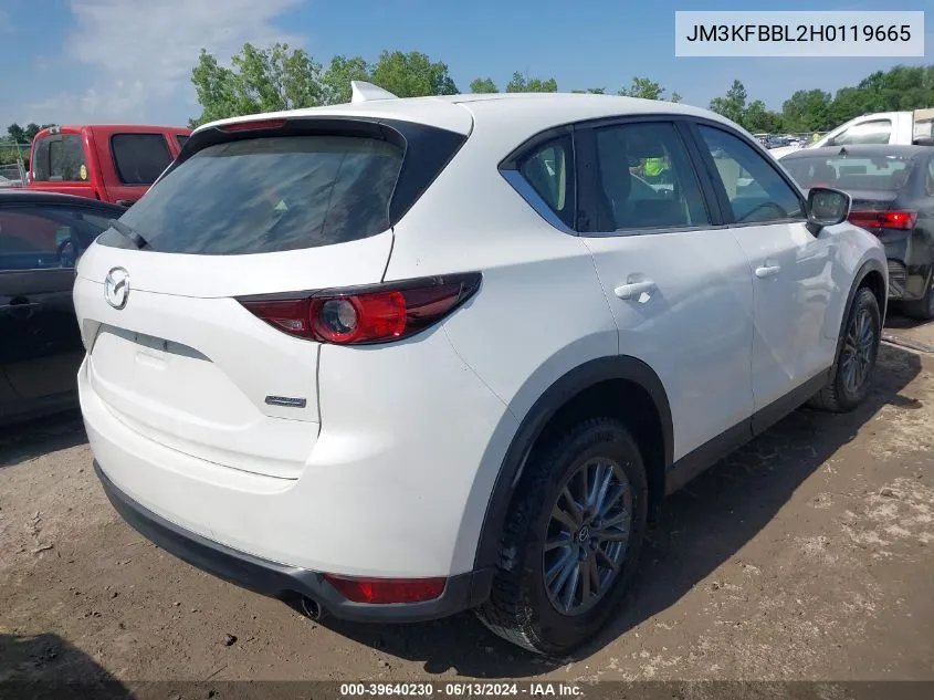 JM3KFBBL2H0119665 2017 Mazda Cx-5 Sport