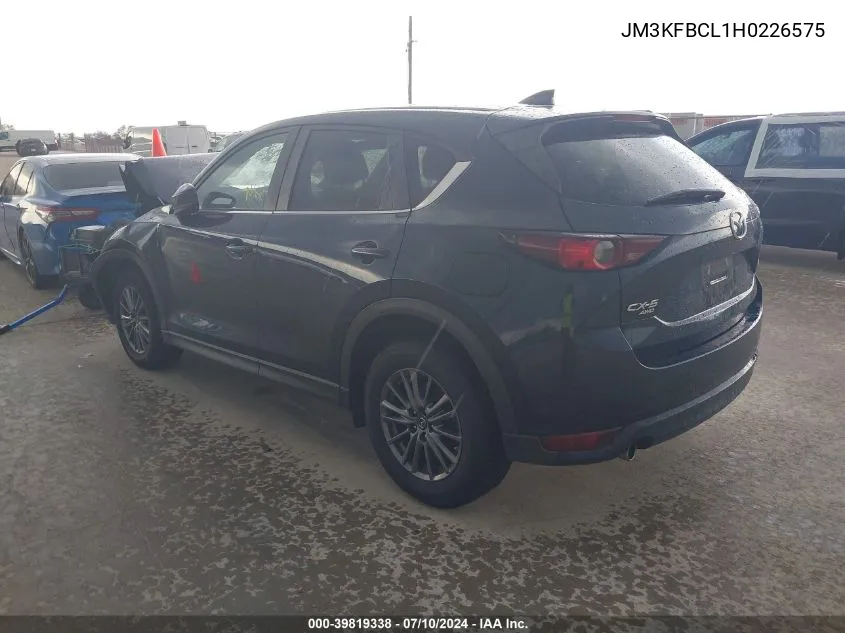 2017 Mazda Cx-5 Touring VIN: JM3KFBCL1H0226575 Lot: 39819338