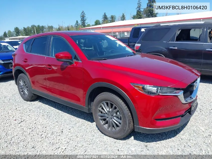 2017 Mazda Cx-5 Touring VIN: JM3KFBCL8H0106420 Lot: 39851521