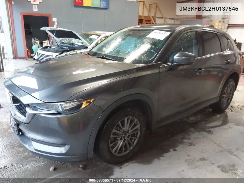 2017 Mazda Cx-5 Touring VIN: JM3KFBCL2H0137646 Lot: 39856571