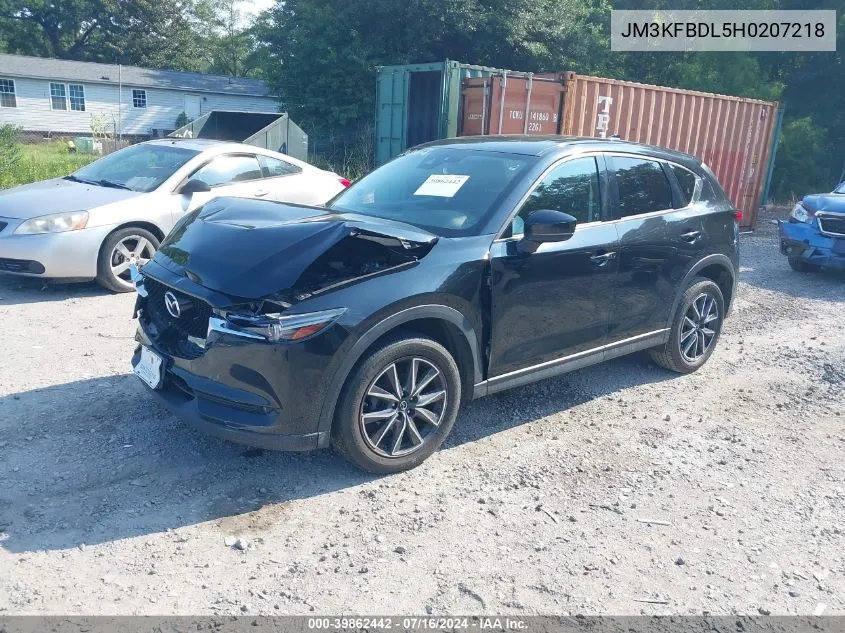 JM3KFBDL5H0207218 2017 Mazda Cx-5 Grand Select