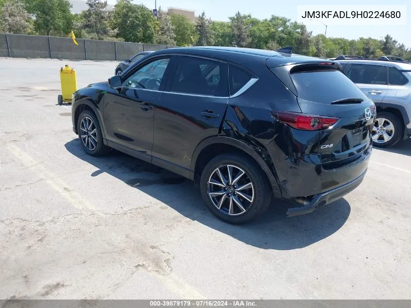 2017 Mazda Cx-5 Grand Select VIN: JM3KFADL9H0224680 Lot: 39879179