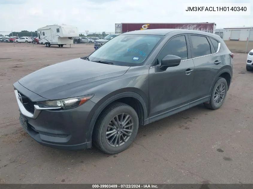 JM3KFACL1H0140340 2017 Mazda Cx-5 Touring