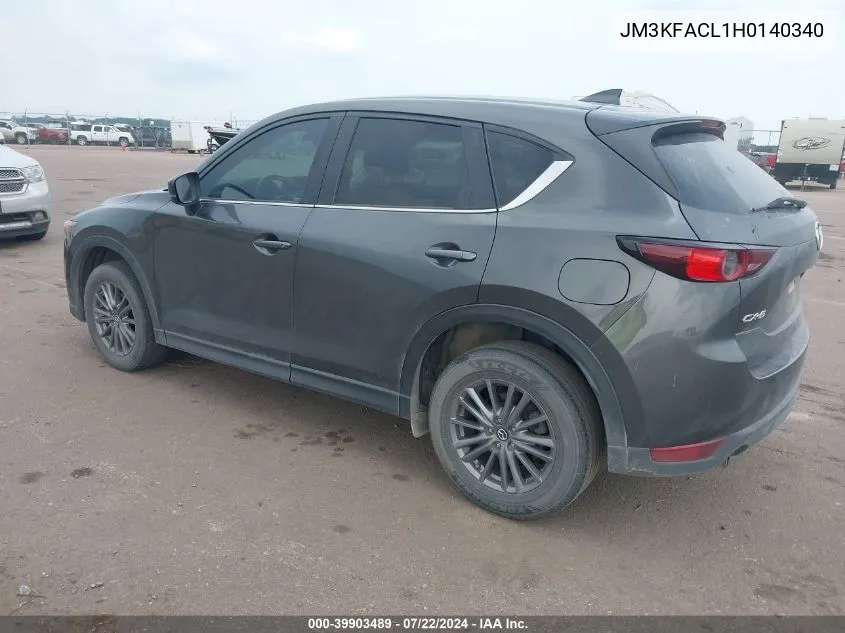 JM3KFACL1H0140340 2017 Mazda Cx-5 Touring