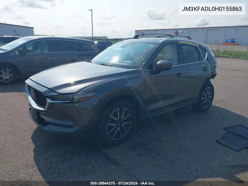 JM3KFADL0H0155863 2017 Mazda Cx-5 Grand Touring