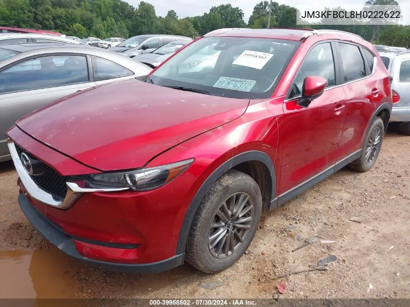 2017 Mazda Cx-5 Touring VIN: JM3KFBCL8H0222622 Lot: 39958502