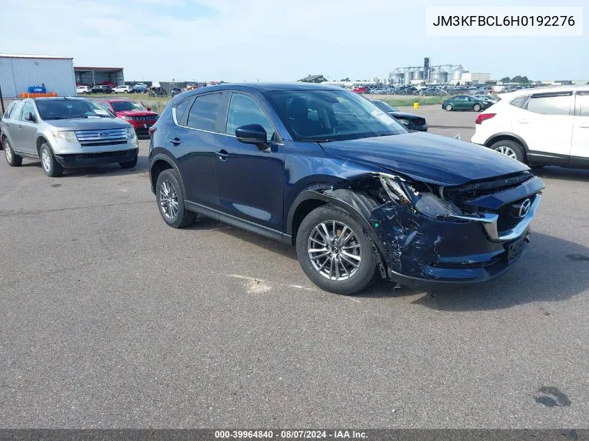 2017 Mazda Cx-5 Touring VIN: JM3KFBCL6H0192276 Lot: 39964840