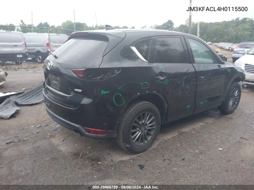 JM3KFACL4H0115500 2017 Mazda Cx-5 Touring