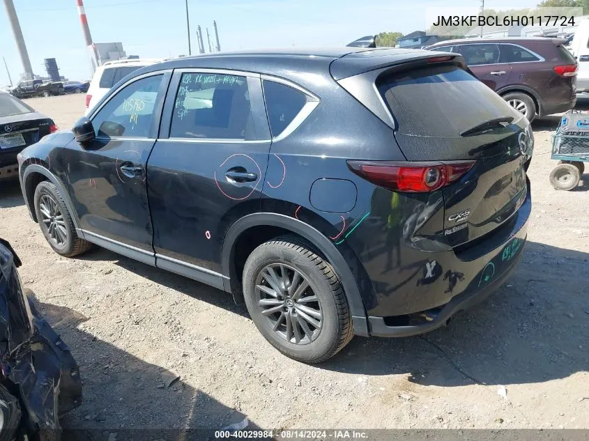 2017 Mazda Cx-5 Touring VIN: JM3KFBCL6H0117724 Lot: 40029984