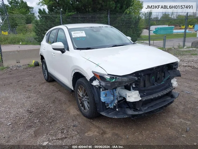 2017 Mazda Cx-5 Sport VIN: JM3KFABL6H0157491 Lot: 40044746