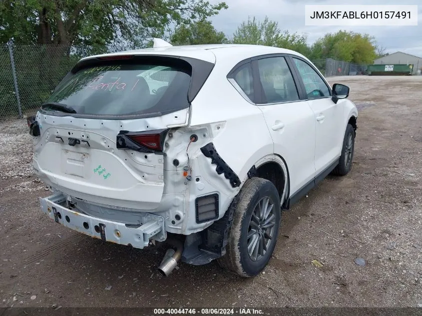 2017 Mazda Cx-5 Sport VIN: JM3KFABL6H0157491 Lot: 40044746