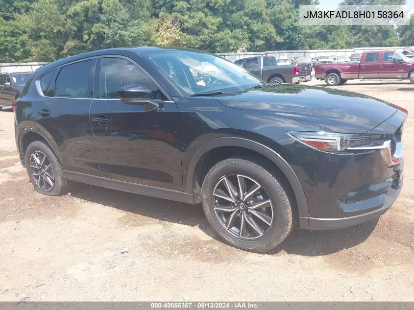 2017 Mazda Cx-5 Grand Touring VIN: JM3KFADL8H0158364 Lot: 40055357