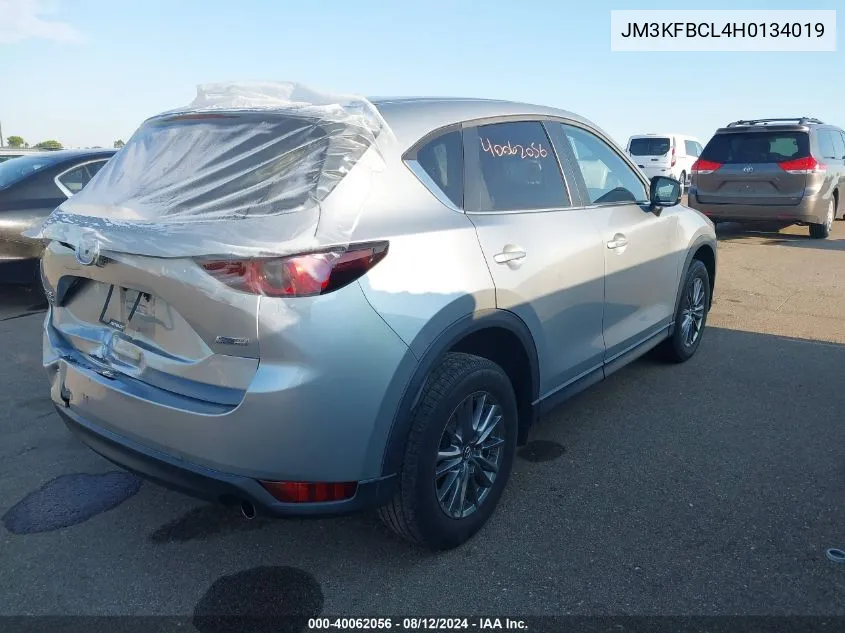 2017 Mazda Cx-5 Touring VIN: JM3KFBCL4H0134019 Lot: 40062056