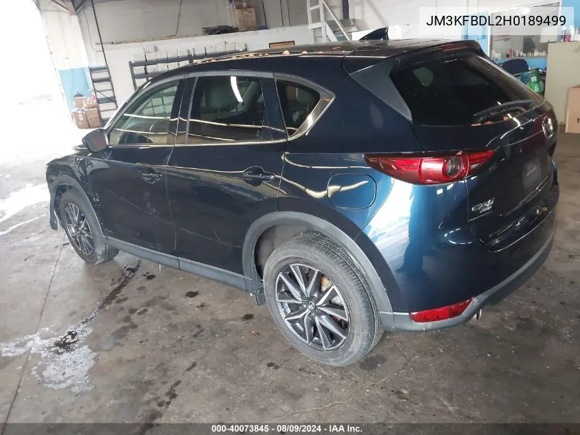 JM3KFBDL2H0189499 2017 Mazda Cx-5 Grand Select