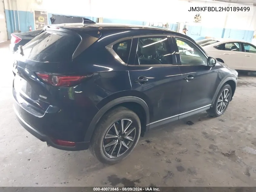 JM3KFBDL2H0189499 2017 Mazda Cx-5 Grand Select