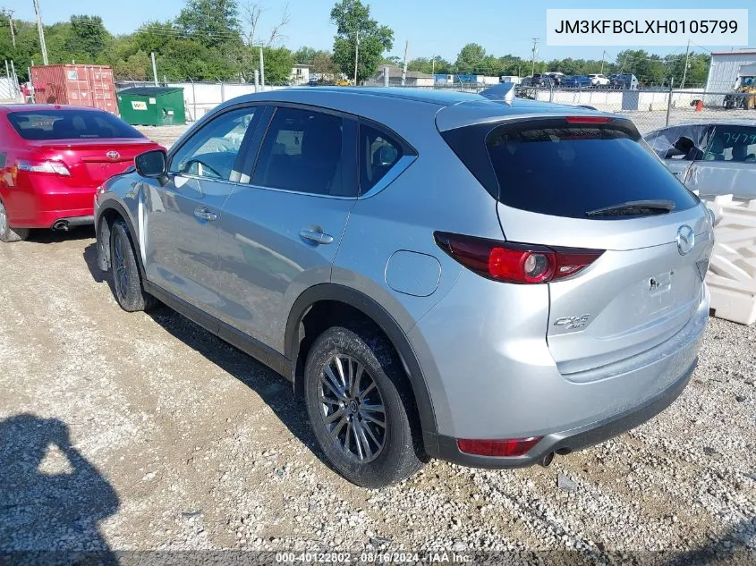 2017 Mazda Cx-5 Touring VIN: JM3KFBCLXH0105799 Lot: 40122802