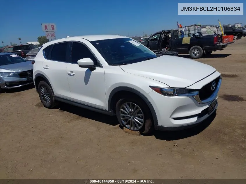 2017 Mazda Cx-5 Touring VIN: JM3KFBCL2H0106834 Lot: 40144950