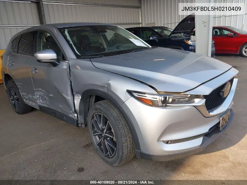 JM3KFBDL5H0210409 2017 Mazda Cx-5 Grand Touring