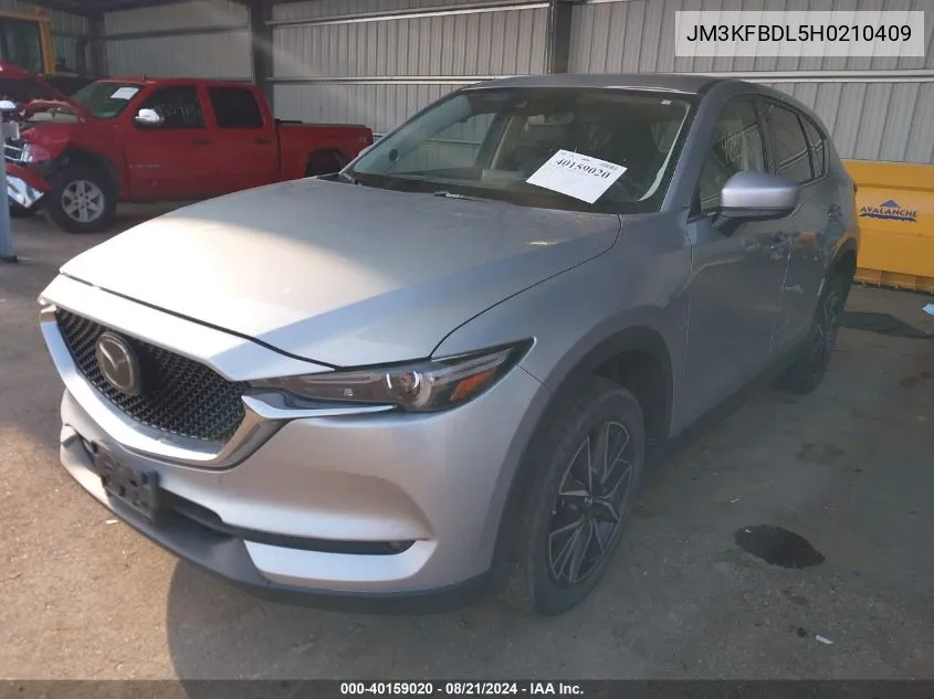 JM3KFBDL5H0210409 2017 Mazda Cx-5 Grand Touring