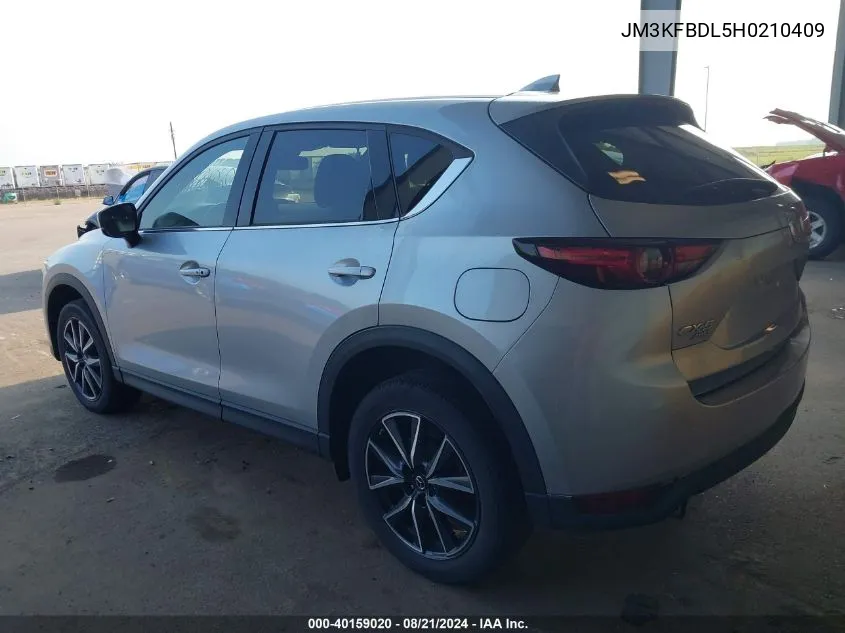 JM3KFBDL5H0210409 2017 Mazda Cx-5 Grand Touring