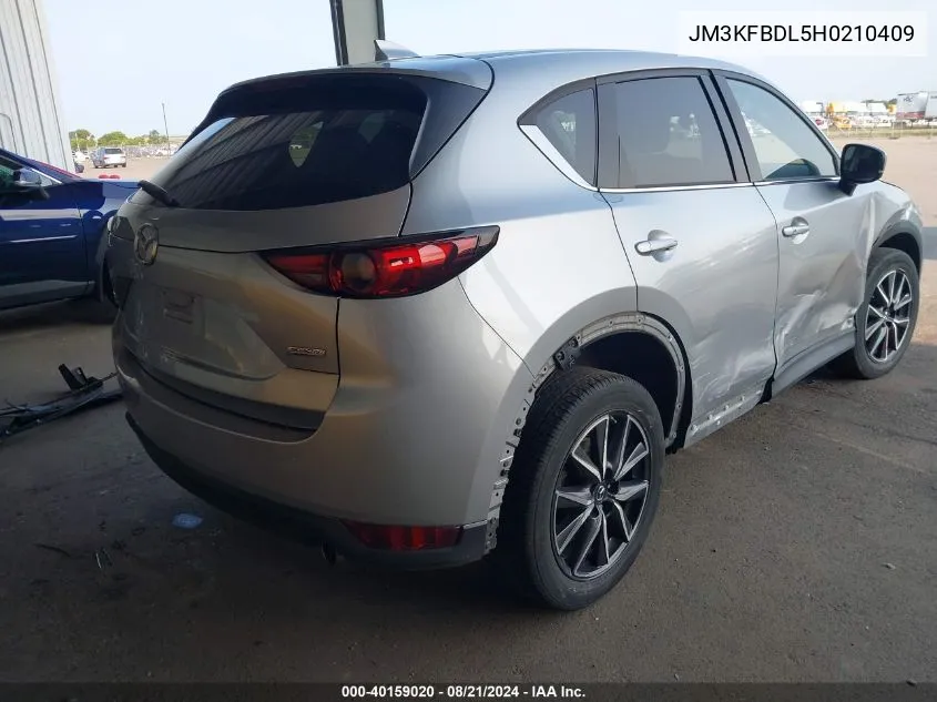 JM3KFBDL5H0210409 2017 Mazda Cx-5 Grand Touring