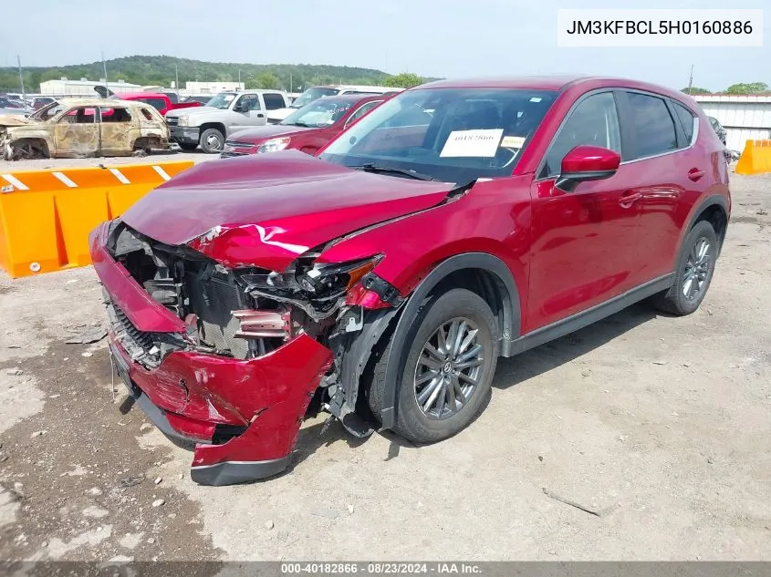 JM3KFBCL5H0160886 2017 Mazda Cx-5 Touring