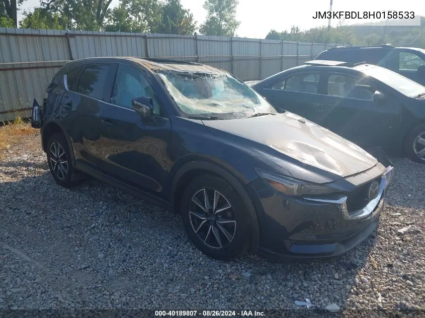 2017 Mazda Cx-5 Grand Touring VIN: JM3KFBDL8H0158533 Lot: 40189807