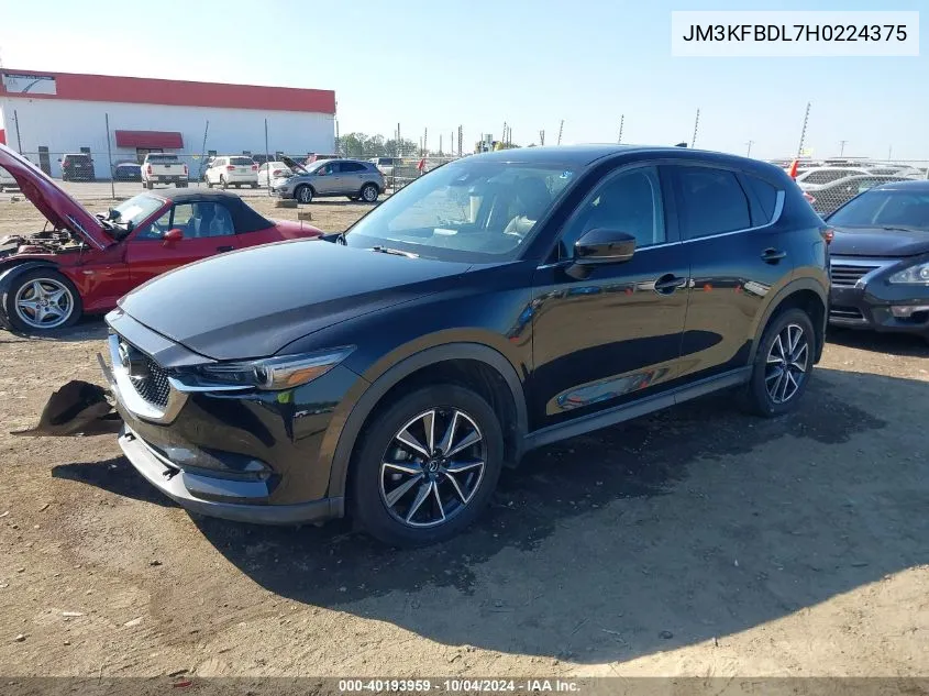 JM3KFBDL7H0224375 2017 Mazda Cx-5 Grand Select