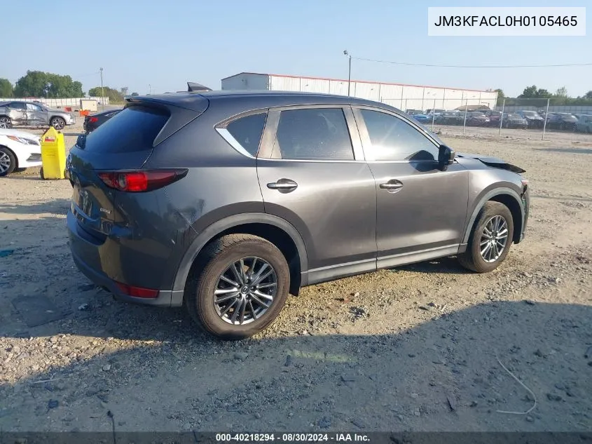 2017 Mazda Cx-5 Touring VIN: JM3KFACL0H0105465 Lot: 40218294