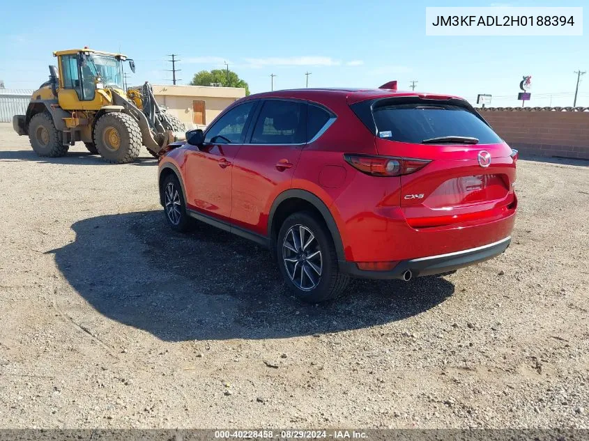 JM3KFADL2H0188394 2017 Mazda Cx-5 Grand Touring