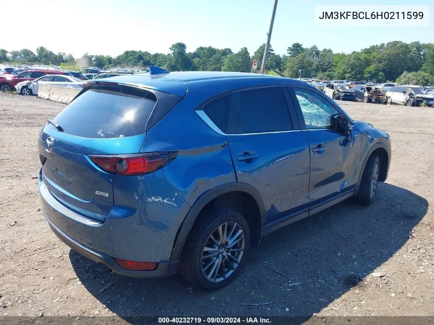 JM3KFBCL6H0211599 2017 Mazda Cx-5 Touring