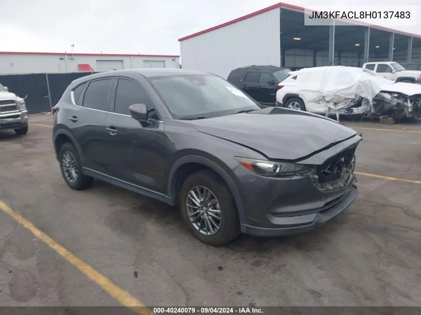 2017 Mazda Cx-5 Touring VIN: JM3KFACL8H0137483 Lot: 40240079