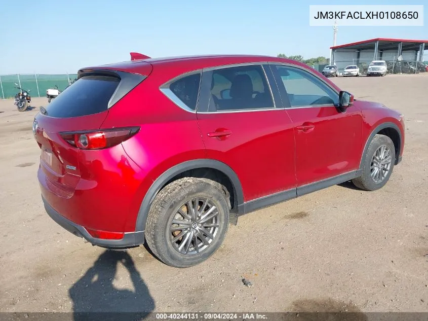 JM3KFACLXH0108650 2017 Mazda Cx-5 Touring