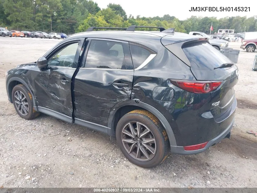 JM3KFBDL5H0145321 2017 Mazda Cx-5 Grand Touring