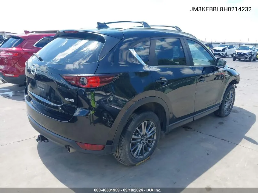 2017 Mazda Cx-5 Sport VIN: JM3KFBBL8H0214232 Lot: 40301959