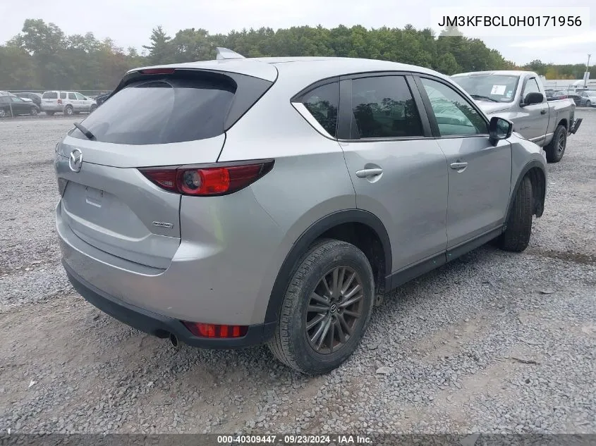 2017 Mazda Cx-5 Touring VIN: JM3KFBCL0H0171956 Lot: 40309447