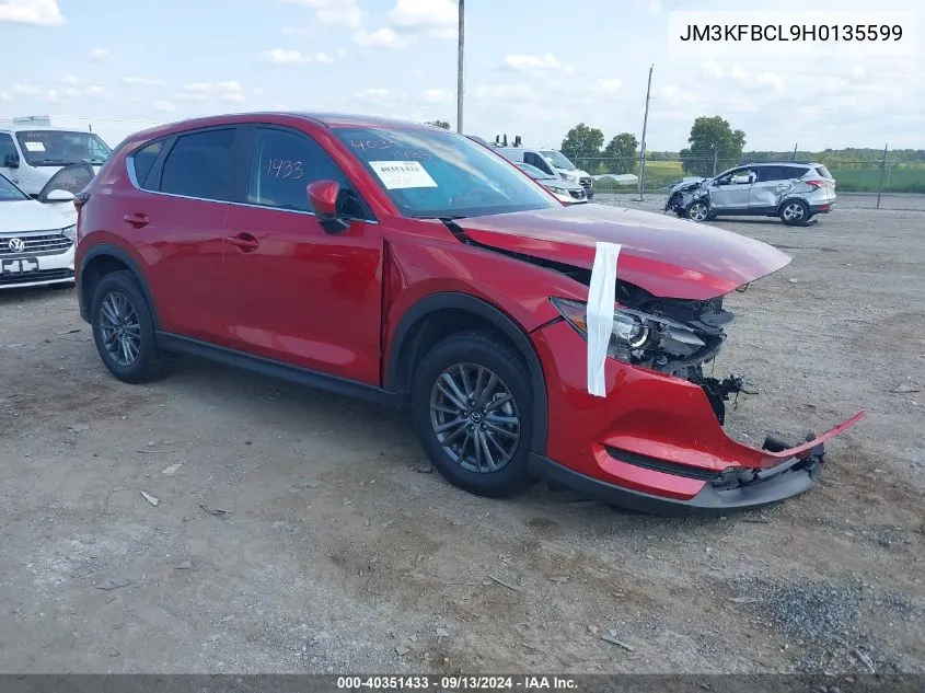 JM3KFBCL9H0135599 2017 Mazda Cx-5 Touring